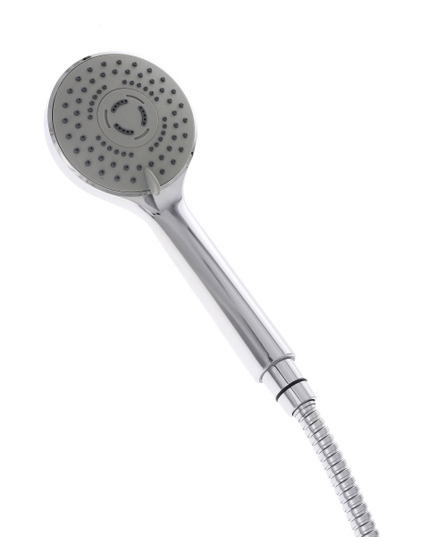 Смеситель на борт ванны однорычажный с душевым набором Orange Iris M41-333cr хром